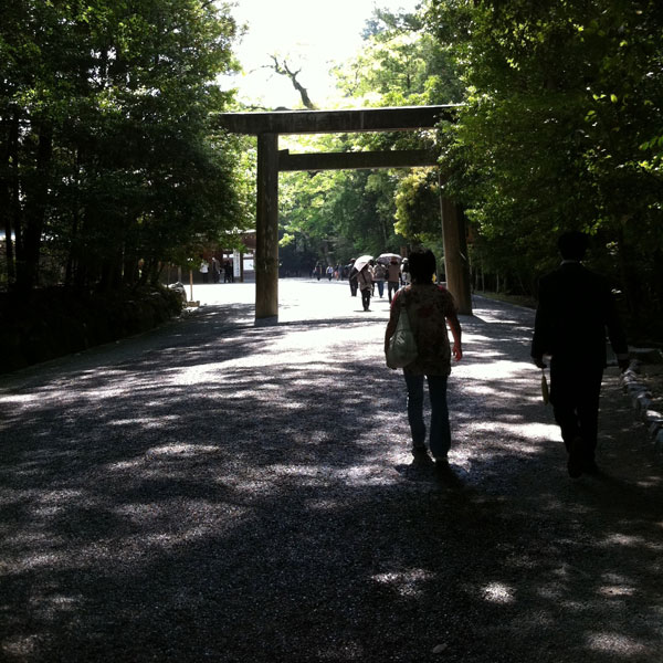 伊勢神宮　内宮　鳥居その3