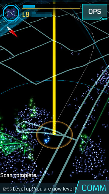 陣取りゲーム「Ingress」で最高レベルL8になったよ1